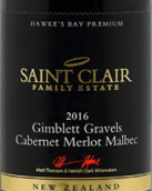 圣克萊爾酒莊赤霞珠-梅洛-馬爾貝克紅葡萄酒(Saint Clair Cabernet Merlot Malbec, Gimblett Gravels, New Zealand)