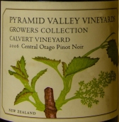金字塔谷酒莊卡爾弗特園黑皮諾紅葡萄酒(Pyramid Valley Calvert Vineyard Pinot Noir, Central Otago, New Zealand)