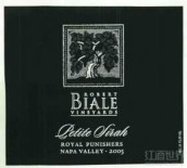 羅伯特拜勒皇家處罰者小西拉干紅葡萄酒(Robert Biale Vineyards Royal Punishers Petite Sirah, Napa Valley, USA)