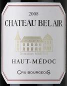 貝萊爾紅葡萄酒（馬丁酒莊）(Domaines Martin Chateau Bel Air, Haut-Medoc, France)