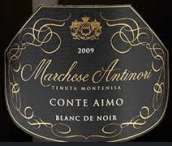 安东尼世家艾莫侯爵黑中白起泡酒(Marchese Antinori Montenisa Conte Aimo Blanc de Noir Franciacorta DOCG, Lombardy, Italy)