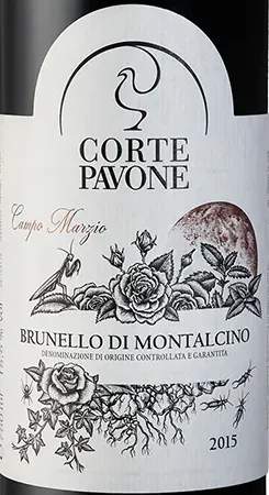 Brunello di Montalcino Riserva, Corte Pavone 2015 (Tuscany, Italy)