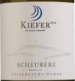 基弗酒莊花束施埃博小房白葡萄酒(Weingut Kiefer Bukettweine Scheurebe Kabinett?, Kaiserstuhl, Baden, Germany)