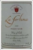 拉弗圖娜黑皮諾干紅葡萄酒(La Fortuna Pinot Noir, Lontue, Chile)