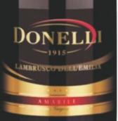 多來利酒莊藍(lán)布魯斯科半甜型紅起泡酒(Donelli Lambrusco dell'Emilia Frizzante Rosso Amabile, Italy)