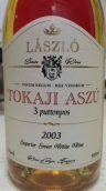 拉斯洛托卡伊阿蘇3筐甜白葡萄酒(Laszlo Tokaji Aszu 3 Puttonyos,Tokaji,Hungary)