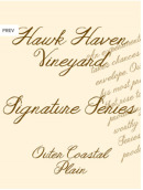 鷹港酒莊簽名系列灰皮諾干白葡萄酒(Hawk Haven Signature Series Dry Pinot Grigio, New Jersey, USA)