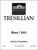 特雷斯利安梅洛-黑皮諾混釀桃紅葡萄酒(Tresillian Wines Rose, Akaroa, New Zealand)