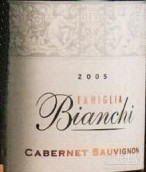 比安奇酒莊赤霞珠干紅葡萄酒(Bianchi Famiglia Cabernet Sauvignon, San Rafael, Argentina)