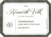 肯尼斯沃尔克约翰史密斯 园丹魄干红葡萄酒(Kenneth Volk John Smith Vineyard Tempranillo, San Benito, USA)