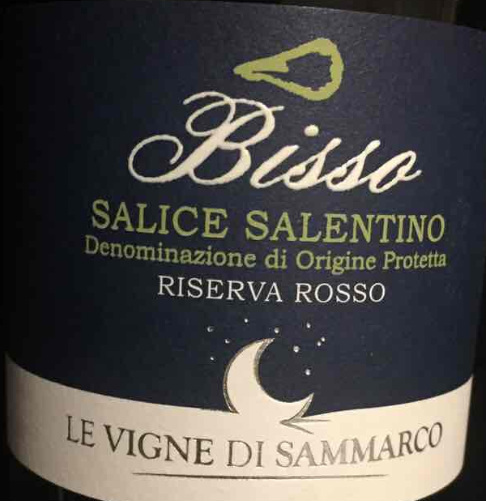 le vigne di sammarco bisso riserva rosso salice salentino