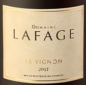 拉法奇酒莊釀酒師甄選紅葡萄酒(Domaine Lafage Le Vignon, Cotes du Roussillon, France)