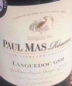 保羅瑪斯酒莊GSM混釀?wù)洳丶t葡萄酒(Chateau Paul Mas Reserve GSM, Languedoc, France)