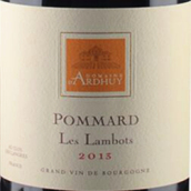 達(dá)哈瑞酒莊朗布（?，敶澹┘t葡萄酒(Domaine d'Ardhuy Les Lambots, Pommard, France)