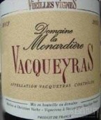 夢那迪爾酒莊老藤紅葡萄酒(Domaine La Monardiere Vieilles Vignes, Vacqueyras, France)