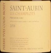 皮埃尔伊夫酒庄沙普洛特斯（圣欧班一级园）白葡萄酒(Domaine Pierre-Yves Colin-Morey Les Champlots, Saint-Aubin Premier Cru, France)