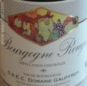 戈弗瓦父子酒莊勃艮第干紅葡萄酒(Domaine?Gauffroy?Marc?&?Fils Bourgogne Rouge, Burgundy, France)