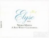 伊萊斯尼爾米斯托干紅葡萄酒(Elyse Winery Nero Misto, Napa Valley, USA)