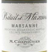 莎普蒂爾酒莊比圖特與馬克西姆白葡萄酒(M Chapoutier Blanc Bituit et Maximus, Collines Rhodaniennes, France)