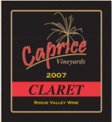 卡普里切熱爾克萊雷干紅葡萄酒(Caprice Vineyards Claret, Oregon, USA)