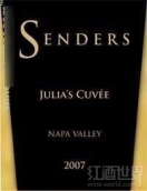 山度仕朱利亞特釀干紅葡萄酒(Senders Julia's Cuvee, Napa Valley, USA)