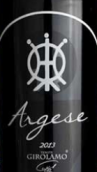 吉羅拉莫酒莊阿吉賽普里米蒂沃紅葡萄酒(Tenute Girolamo Argese Primitivo IGT, Puglia, Italy)