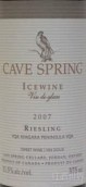 穴泉酒窖雷司令冰酒(Cave Spring Riesling Icewine, Niagara Peninsula, Canada)