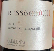 何塞普·馬薩奇斯酒莊雷索歌海娜-丹魄紅葡萄酒(Josep Masachs Resso Garnacha Tempranillo, Catalonia, Spain)