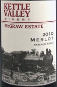 凱拓谷麥克勞自有葡萄園梅洛干紅葡萄酒(Kettle Valley Winery McGraw Estate Merlot, Okanagan Valley, Canada)