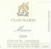 瑪麗莊園瑪農(nóng)干紅葡萄酒(Clos Marie Manon, Languedoc-Roussillon, France)