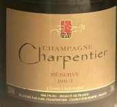 卡朋特珍藏極干型香檳(Champagne Charpentier Reserve Brut, Vallee de la Marne, France)