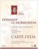 穆爾穆牳酒莊及時行樂紅葡萄酒(Domaine Le Murmurium Carpe Diem, Cotes du Ventoux, France)