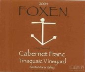 ?？松倌瓤送枅@品麗珠干紅葡萄酒(Foxen Tinaquiac Vineyard Cabernet Franc, Santa Maria Valley, USA)