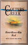 柯爾特溪可可吉婭混釀紅葡萄酒(Colter's Creek Koos·Koos·Kia Red, Lewis Clark Valley, USA)