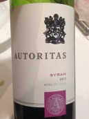 奧多塔西拉紅葡萄酒(Autoritas Syrah, Central Valley, Chile)