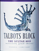 塔爾博特蘇丹系列西拉紅葡萄酒(Talbots?Block The Sultan Shiraz, Clare Valley, Australia)