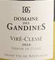 蓋迪斯（克萊賽村）白葡萄酒(Gandines Clesse, Vire Clesse, France)