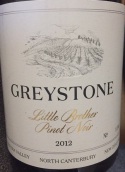 灰石酒莊小兄弟黑皮諾紅葡萄酒(Greystone Little Brother Pinot Noir, Waipara Valley, New Zealand)
