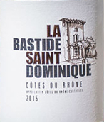 圣多米尼克罗讷河谷丘红葡萄酒(La Bastide Saint Dominique Rouge, Cotes du Rhone, France)