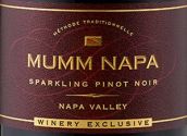 瑪姆納帕黑皮諾起泡酒(Mumm Napa Pinot Noir Sparkling, Napa Valley, USA)