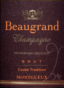 伯格朗傳統(tǒng)極干型香檳(Beaugrand Cuvee Tradition Brut, Montgueux, France)