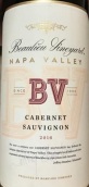 璞立酒莊BV赤霞珠紅葡萄酒(Beaulieu Vineyard BV Cabernet Sauvignon, Napa Valley, USA)