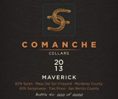 科曼奇馬維里克西拉桑嬌維塞干紅葡萄酒(Comanche Cellars Maverick Syrah Sangiovese, California, USA)