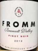 芙朗酒庄布朗克特黑皮诺红葡萄酒(Fromm Brancott Valley Pinot Noir, Marlborough, New Zealand)