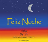 歡夜酒莊西拉紅葡萄酒(Feliz Noche Syrah, Santa Barbara County, USA)