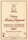 拉維爾雷蒙磨坊干紅葡萄酒(Chateau Laville Chateau Moulin de Raymond, Bordeaux Superieur, France)