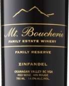 布謝里山珍藏仙粉黛干紅葡萄酒(Mt. Boucherie Family Reserve Zinfandel, Simikameen Valley, Canada)