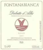Fontanabianca Bordini Dolcetto d'Alba, Piedmont, Italy