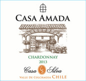 阿瑪達(dá)酒莊霞多麗干白葡萄酒(Casa Amada Chardonnay, Colchagua Valley, Chile)