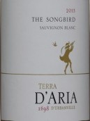 達(dá)里亞頌歌長相思干白葡萄酒(D'Aria The Songbird Sauvignon Blanc, Durbanville, South Africa)